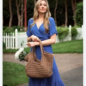 COPY - Lucy love XS. Maxi sun dress in peri winkle blue. 100%rayon, dry, clean …